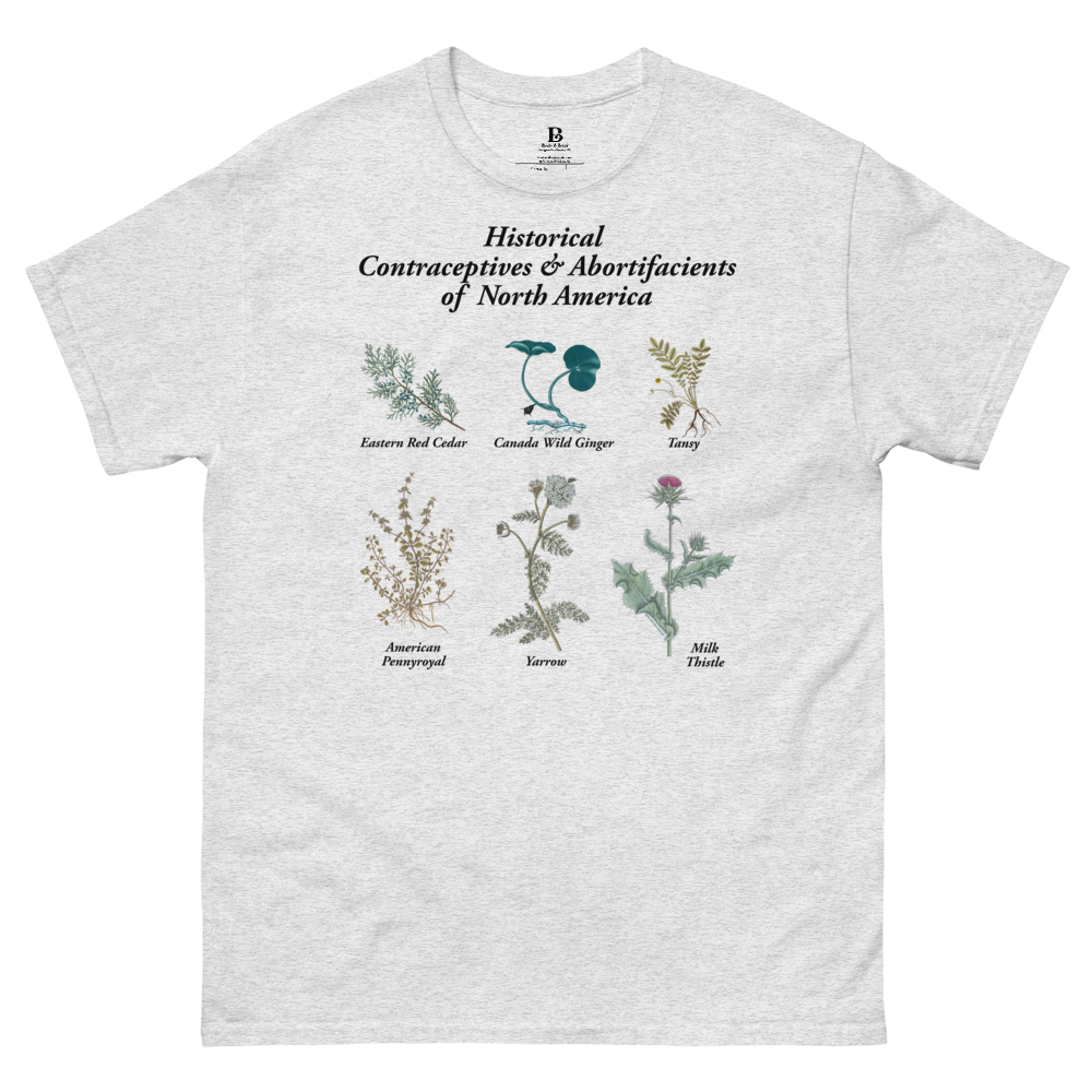 Historical Contraceptives and Abortifacients Cotton Unisex T-Shirt