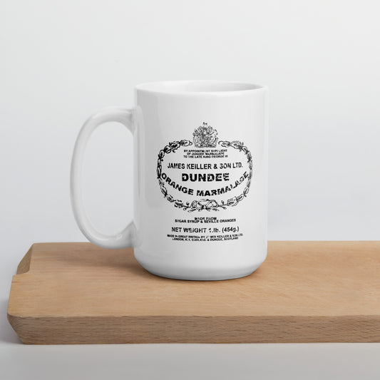 Dundee Marmalade Vintage Ironstone Crock Mug