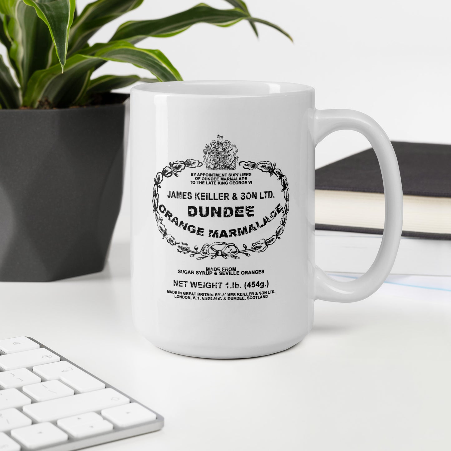 Dundee Marmalade Vintage Ironstone Crock Mug