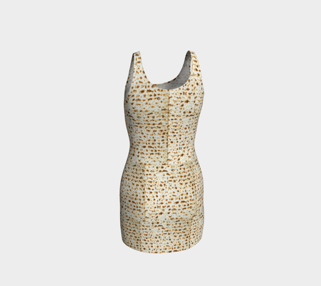 Matza Print Bodycon Dress