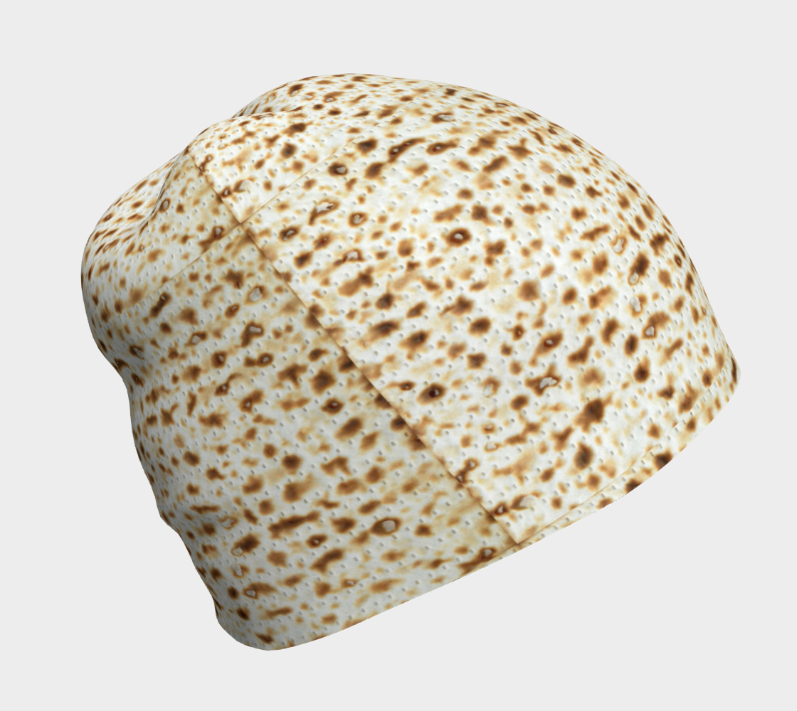 Matza Print Beanie Hat