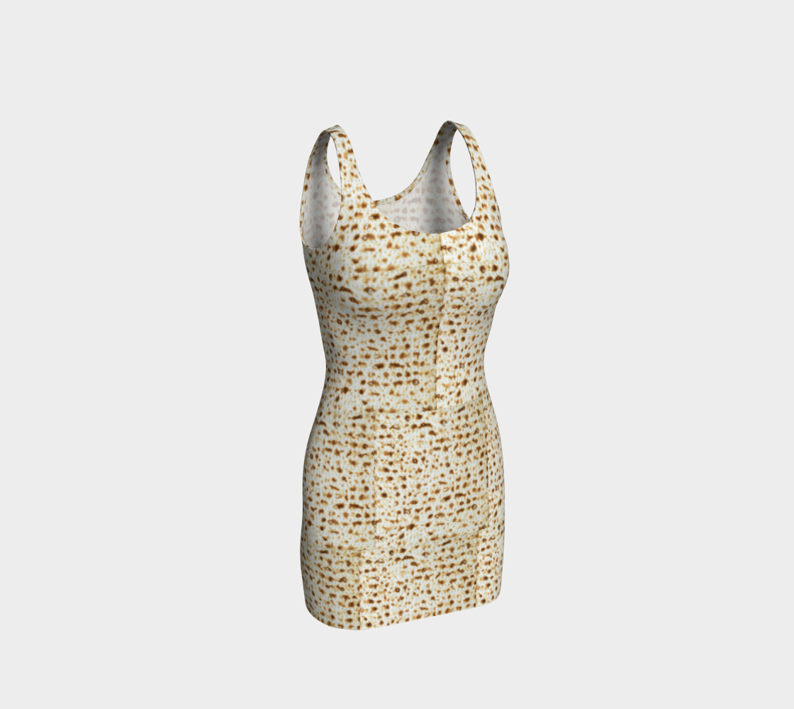 Matza Print Bodycon Dress