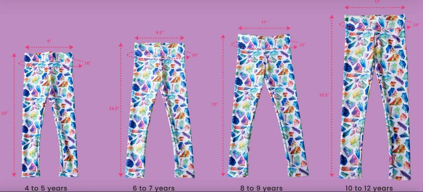 Matza Print Youth/Child Leggings