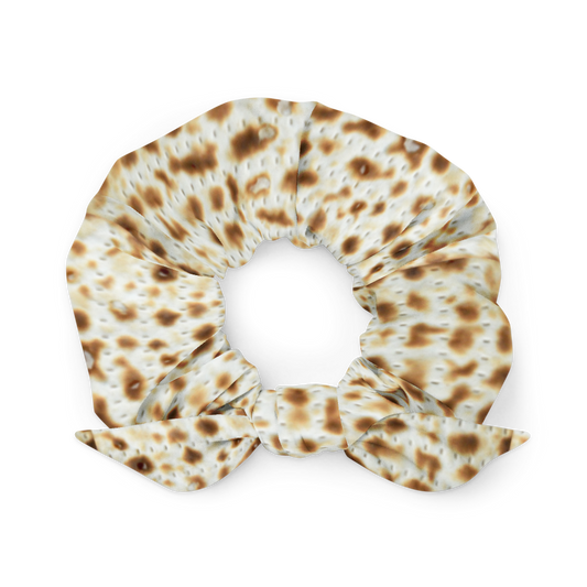 Matza Print Scrunchie