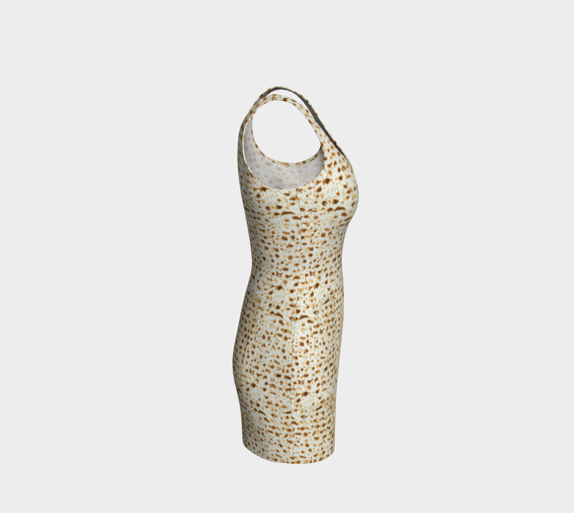 Matza Print Bodycon Dress