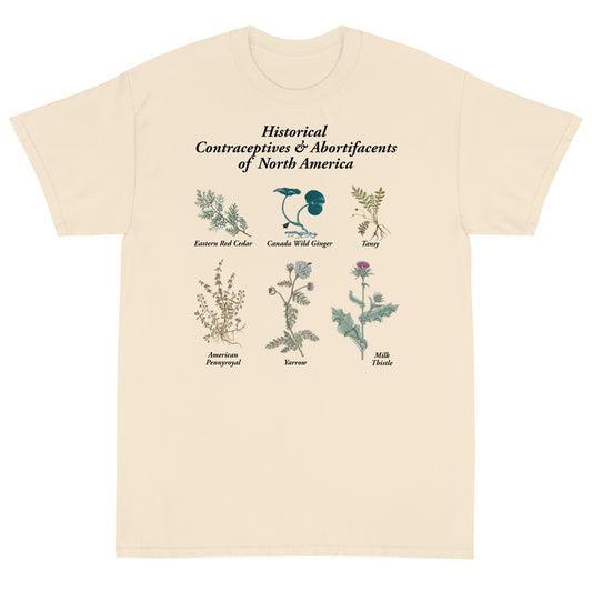 Historical Contraceptives and Abortifacients Cotton Unisex T-Shirt