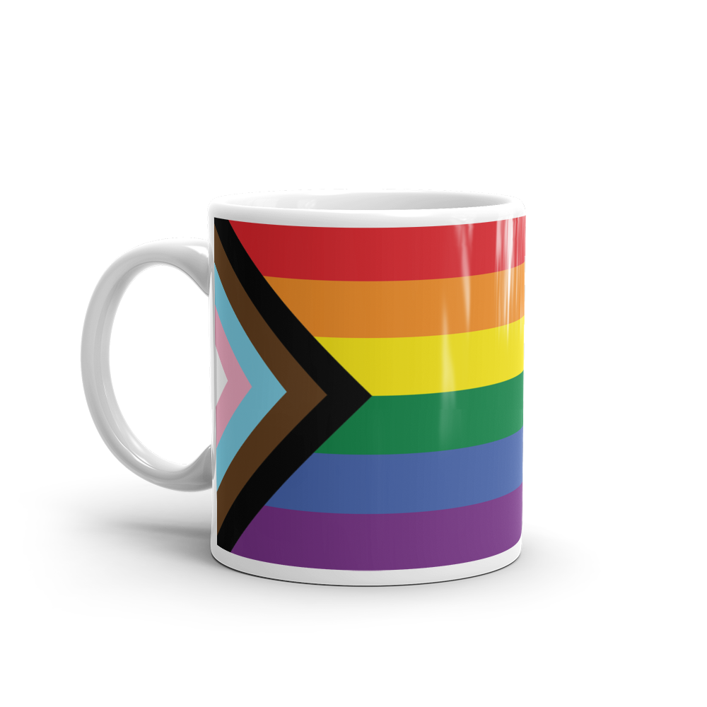 Progress/Inclusive Pride Rainbow Mug