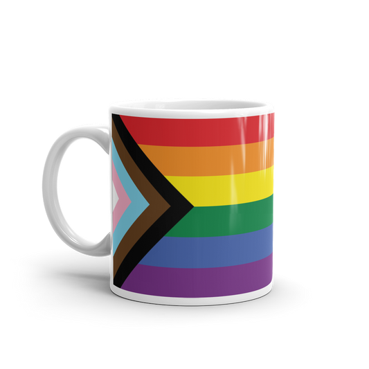 Progress/Inclusive Pride Rainbow Mug