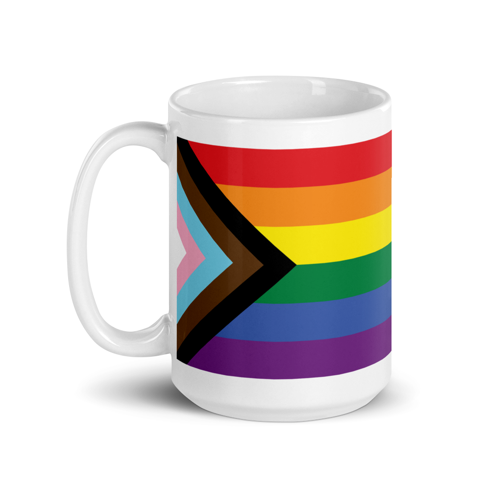 Progress/Inclusive Pride Rainbow Mug