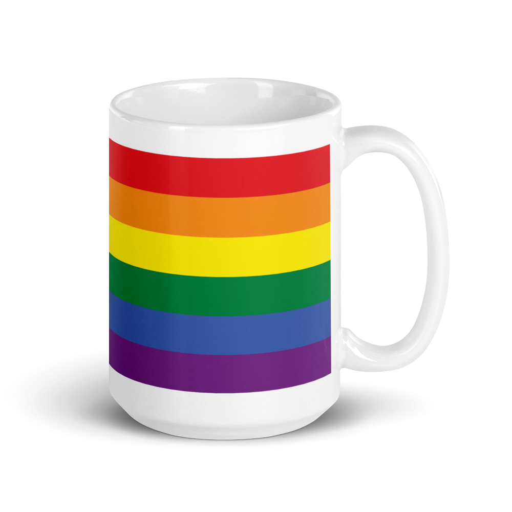 Progress/Inclusive Pride Rainbow Mug